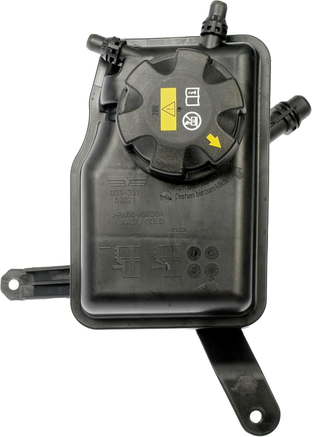 Dorman 603-351 Front Pressurized Coolant Reservoir with Cap Compatible with Select BMW Models