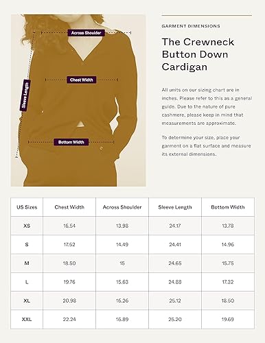 Miniatura 6 de State Cashmere Cárdigan de manga larga con cuello redondo y botones de cachemira 100% pura para mujer