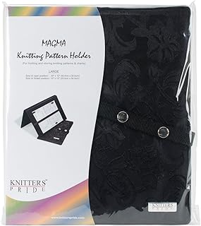 Knitter's Pride KP800112 Magma Knitting Fold-Up Pattern Holder, 19.65 X 11.81-Inches