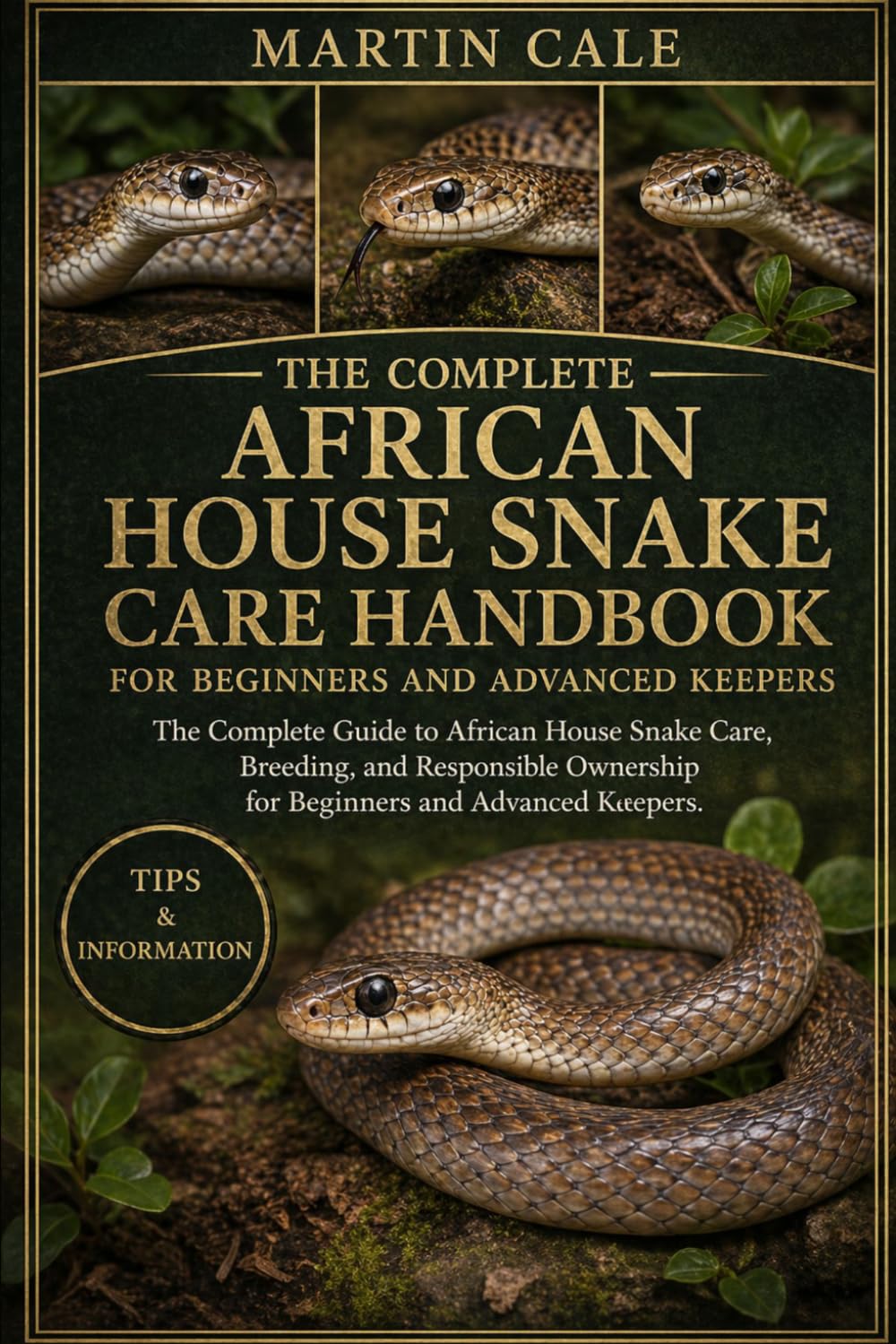 AFRICAN HOUSE SNAKE CARE HANDBOOK: The Complete Guide to African House Snake Care, Breeding, and Responsible Ownership for Beginners and Advanced Keepers.