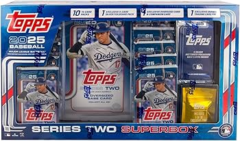 その他 2025 topps MLB Series 2 super box 2025 Topps Baseball Series 2 Factory Sealed Super Box