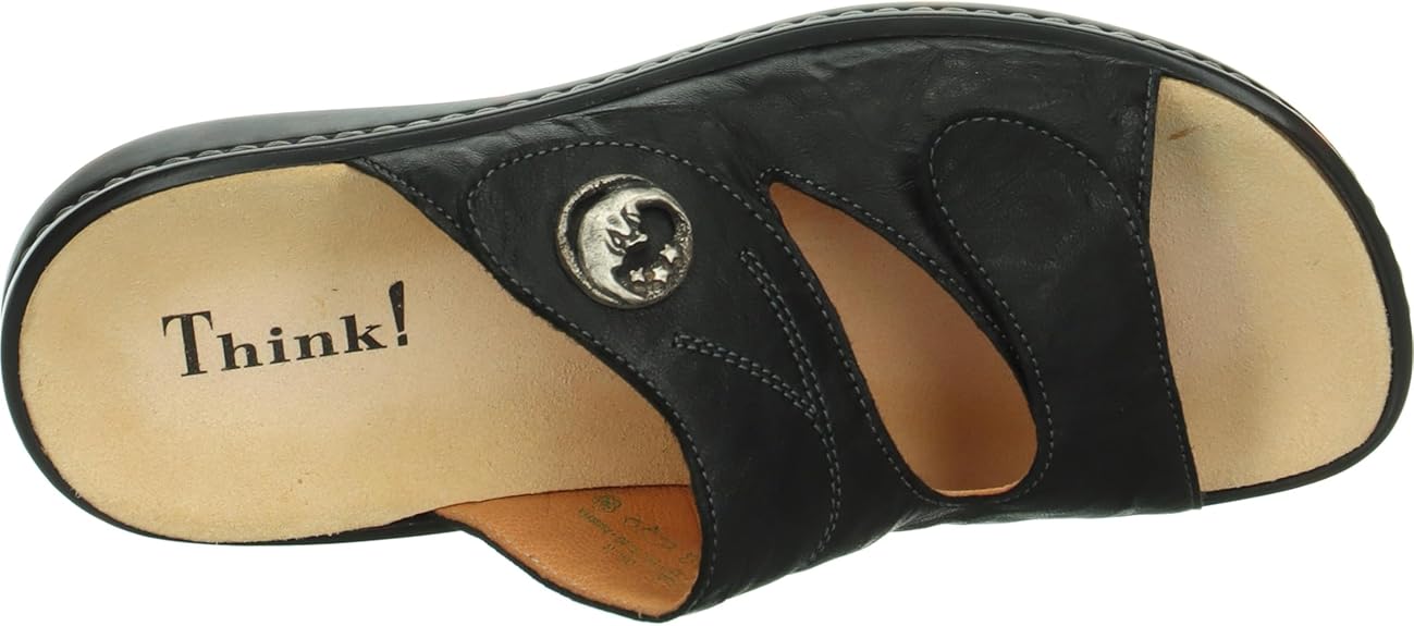 Thnk! Dames GRNG chromfre gegerbte nachhaltge Halbschuhe