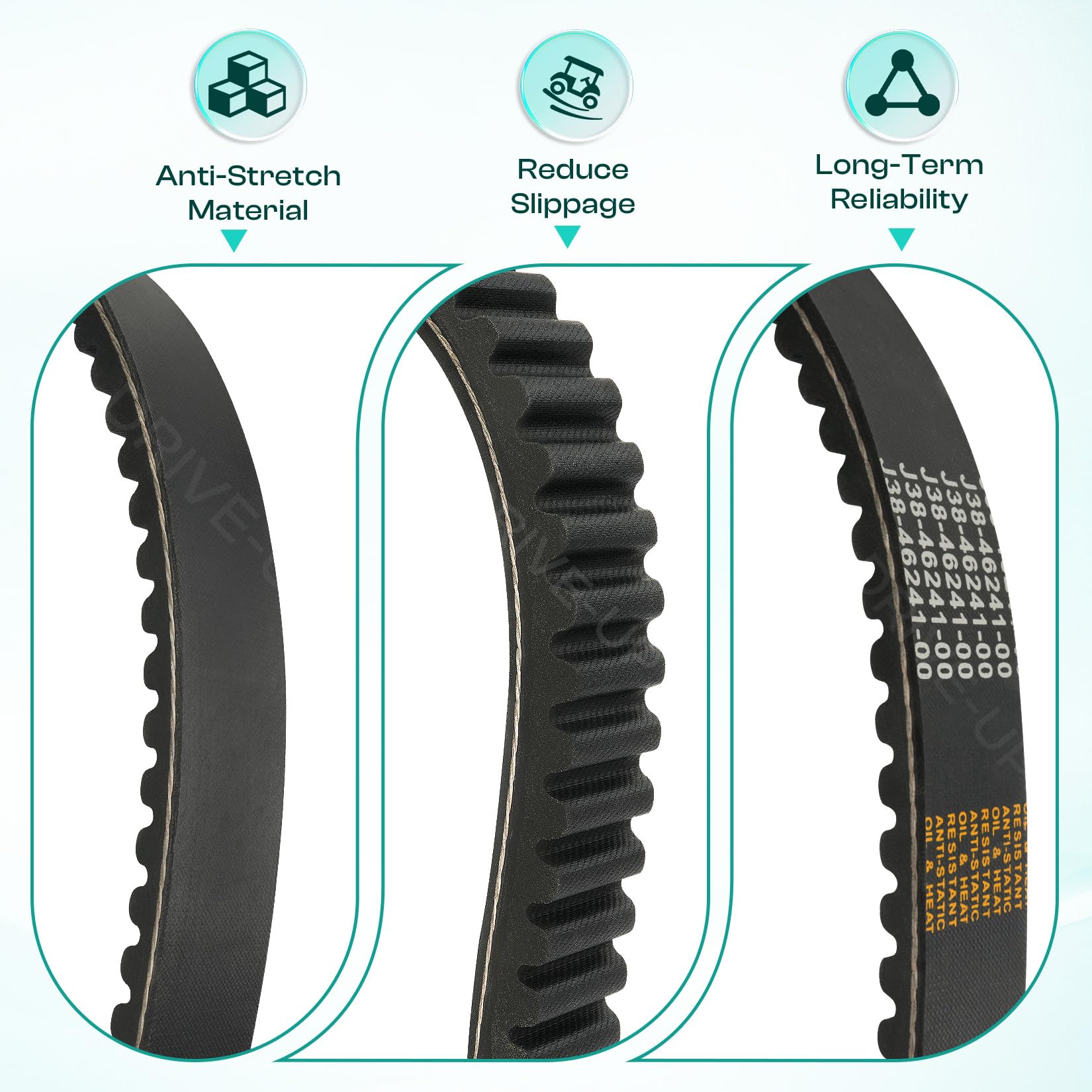 Amazon.co.jp: ドライブアップゴルフカートドライブベルト ヤマハ G2