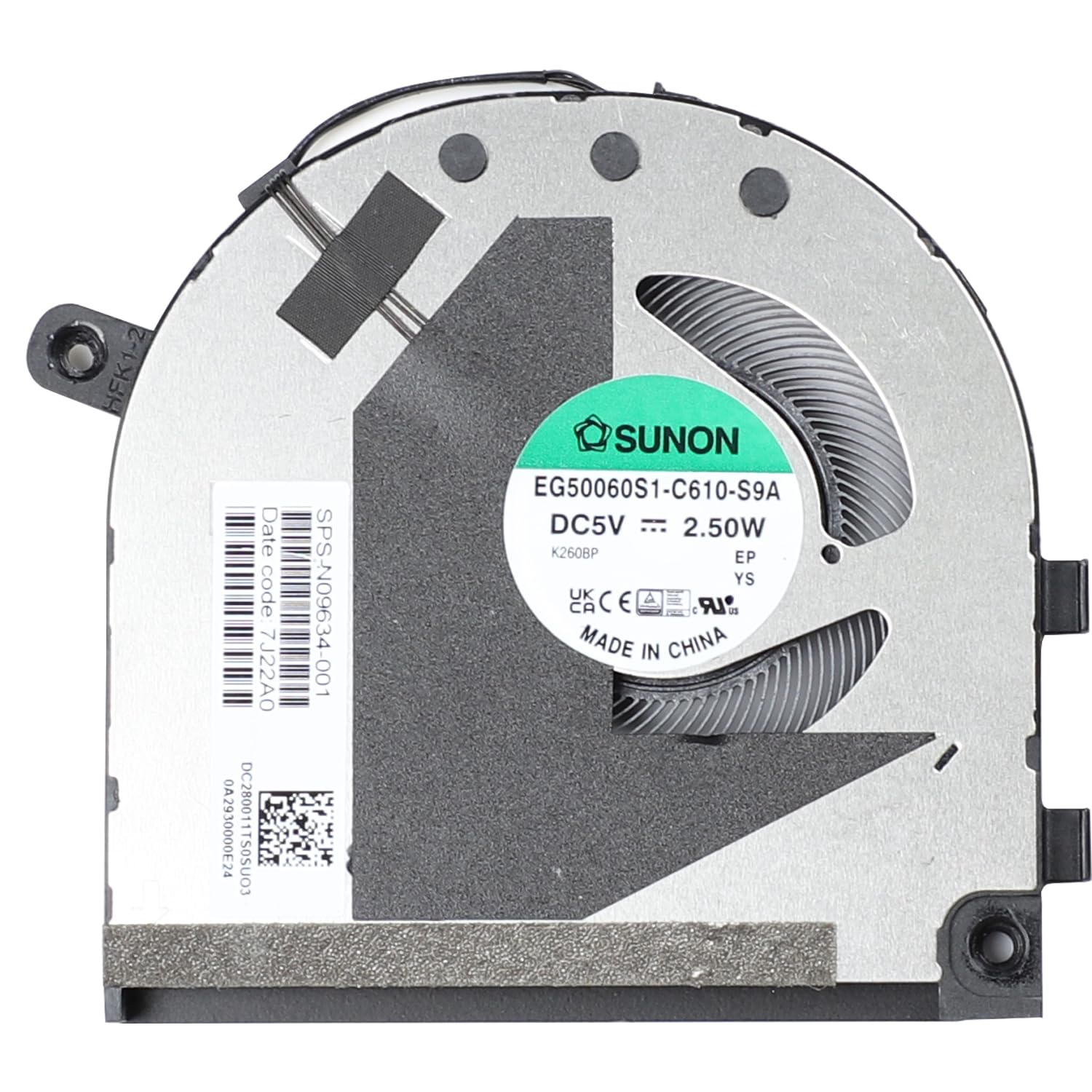 Amazon.com: CPU+GPU Cooling Fan Replacement for HP Envy X360 15-EY