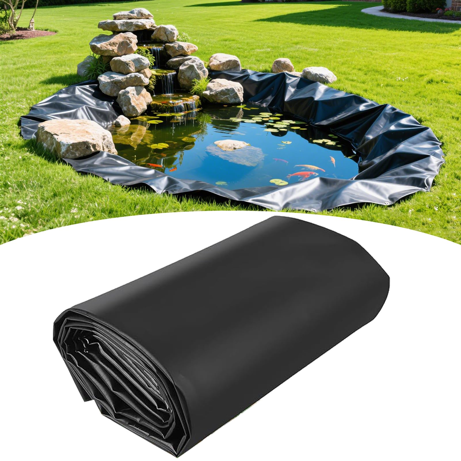 Piscine extérieure hors sol bâche durable pour jardin et étang