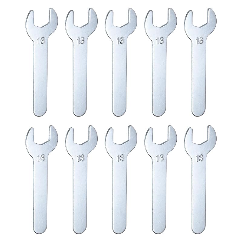HARFINGTON Kit de Chaves de Boca Abertas 13 mm Ultrafinas para Reparo Automotivo e Montagem 10 peças