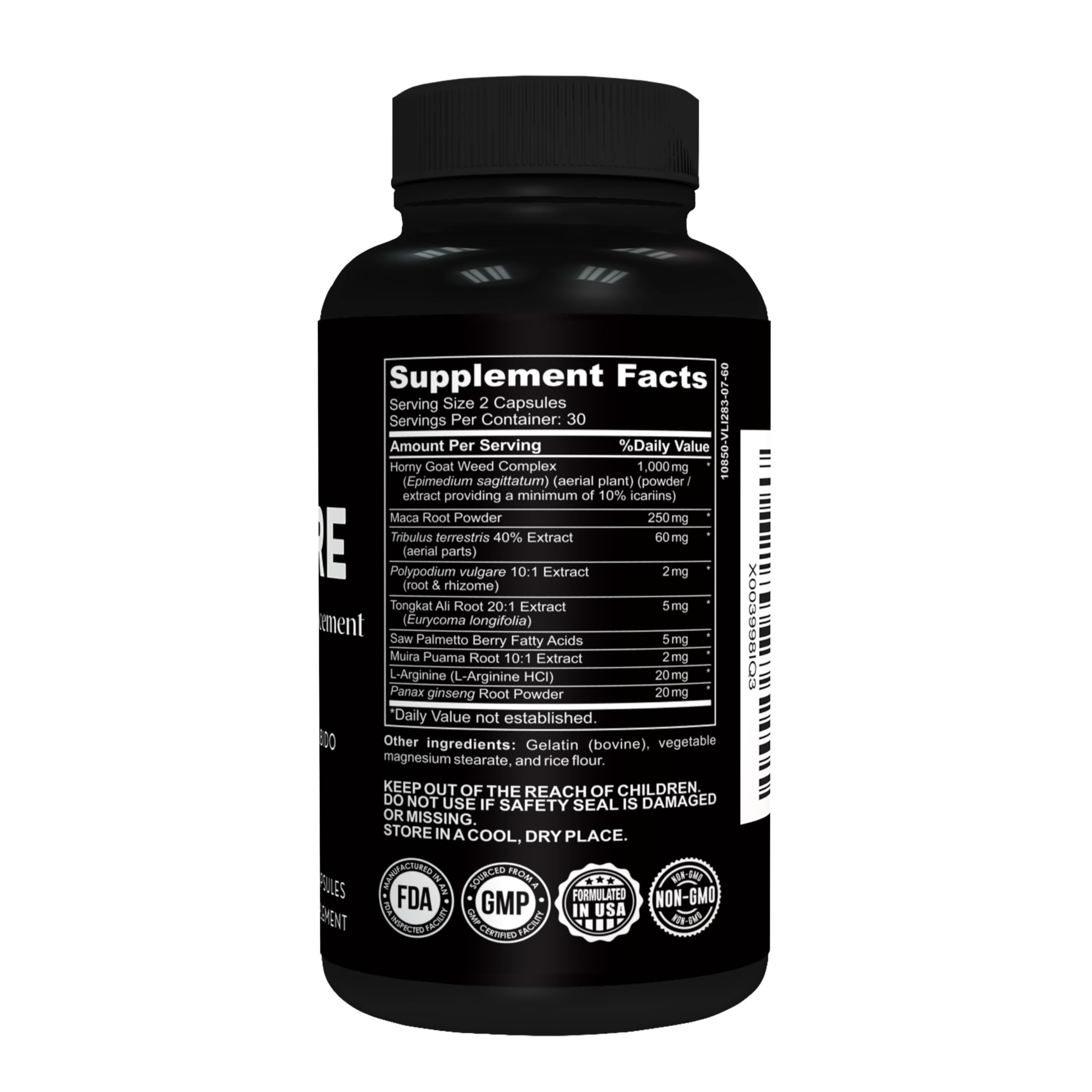 Hombre Male Enhancing Supplement – Add 2 in 60 Days With Our Enlargement Pills for Men Muscle Growth – Increase Size, Strength, Stamina – Endurance, Performance, Energy Booster - 60 Capsules — Amazon image 8