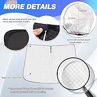 Vista 5 de Parasol para parabrisas para Ford Escape 2020-2025 2026, accesorios gruesos de 6 capas plegables para ventana delantera, protector de visera solar