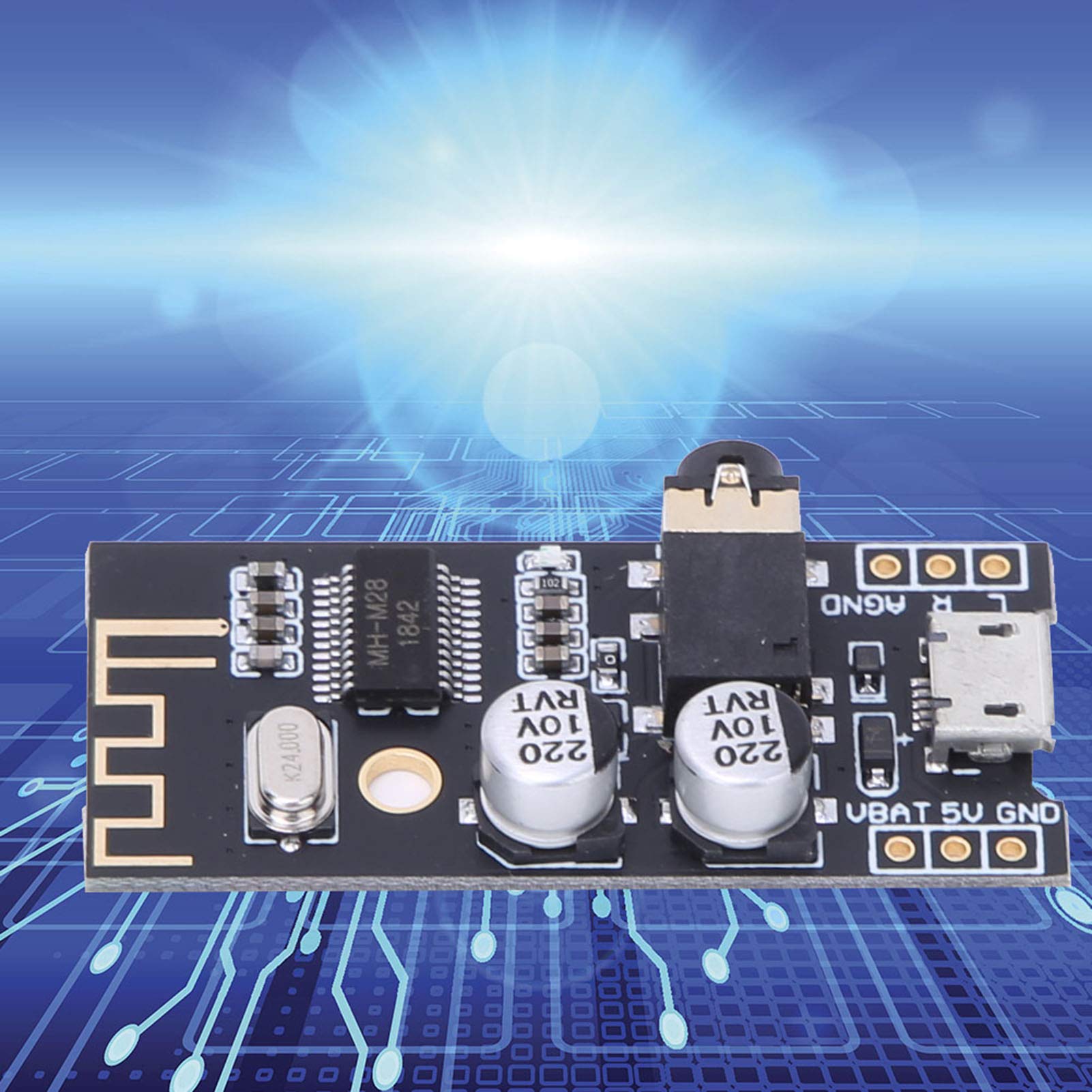 Karta Bluetooth, Odbiornik Audio Mh-Mx8 Moduł Bluetooth Elektronika Bezprzewodowa Do Systemu Głośników Diy (M28)