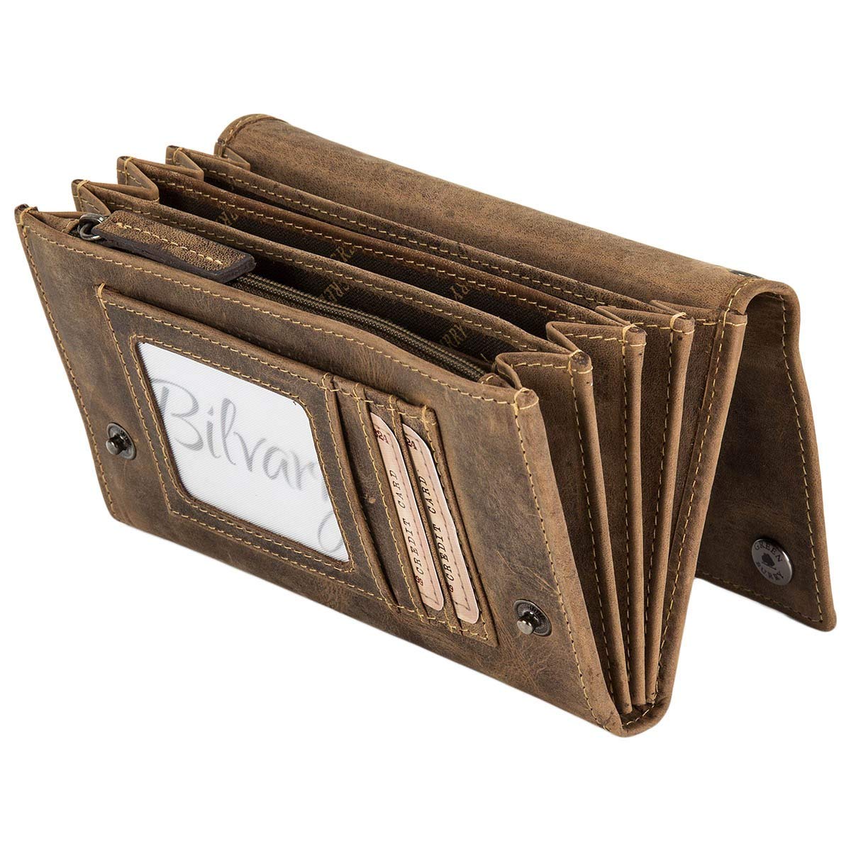 Greenburry Portafoglio vintage I in pelle 17 cm