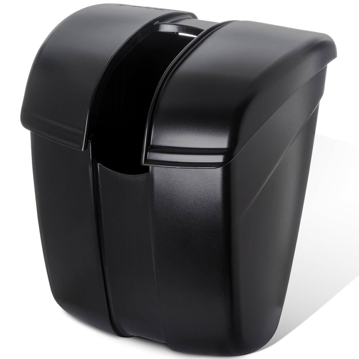 San Jamar Saf-T-Ice Plastic Scoop Caddy for Scoops, 86 oz, Black