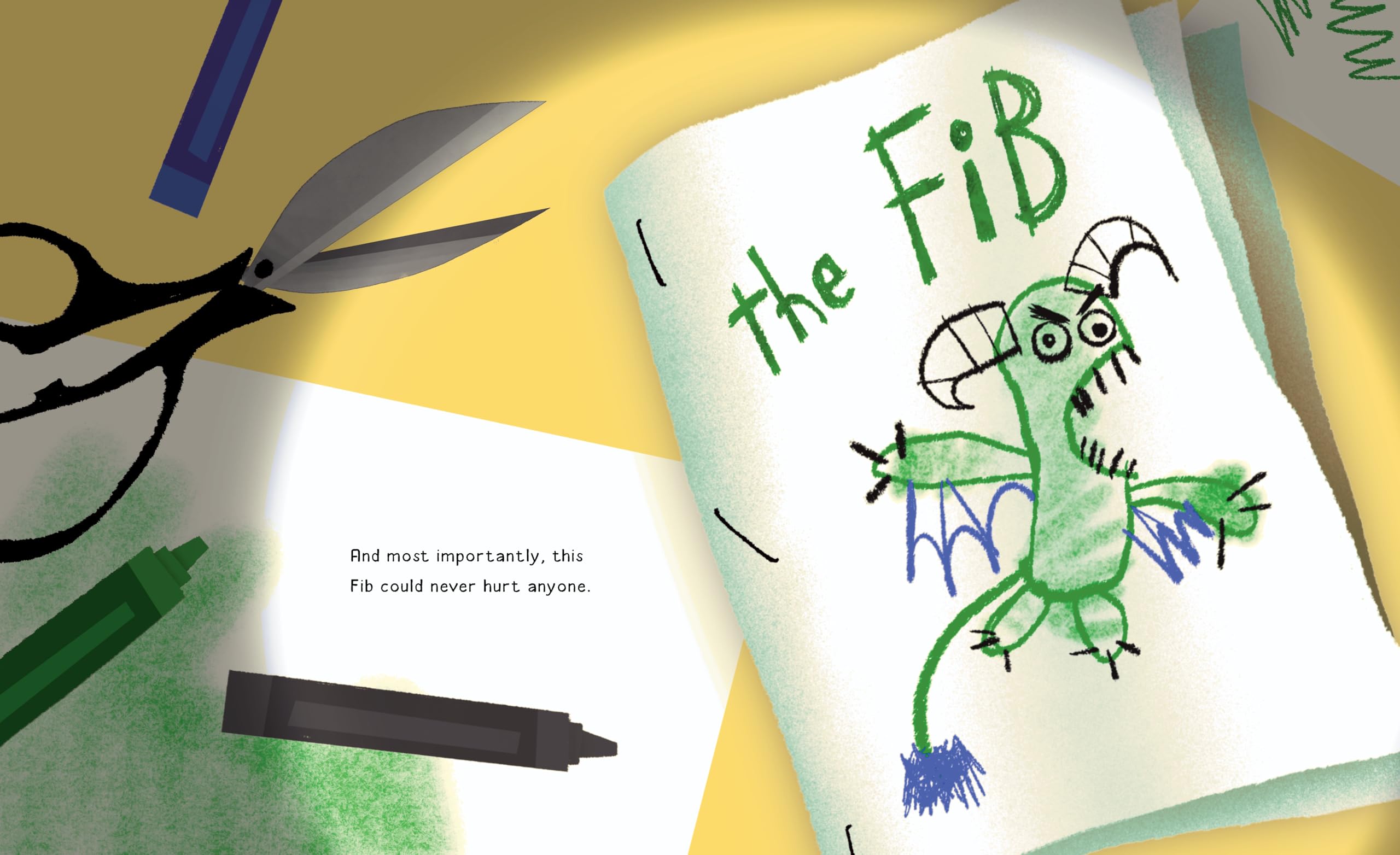 The Fib: An Allegorical Picture Book About Honesty, Imagination & Facing the Truth