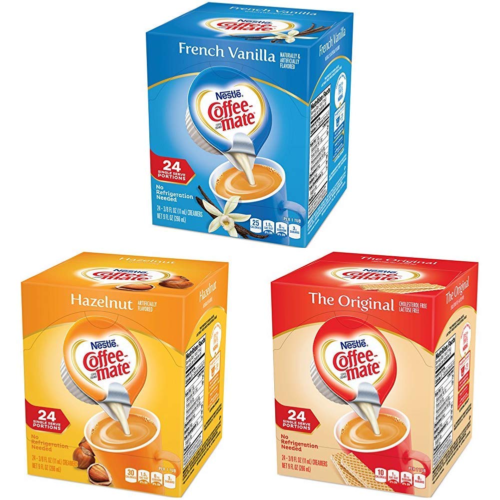 Coffee Mate Coffee Creamer Liquid Singles, French Vanilla