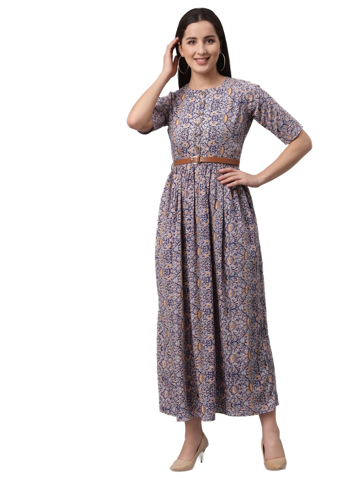 AAYUWomen Knee Length Dress