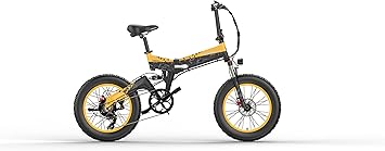 Amazon ファットバイク Newアルミホイール 軽量化アルミ合金フレーム 48v14ah 48v500w X3000puis 断電ディスクブレ キ電動自転車最強パワーのモペット 高級版製 Shimano7段変速システムオプション デュアルサスペンション自転車 油圧式ディスクブレーキフル電動自転車