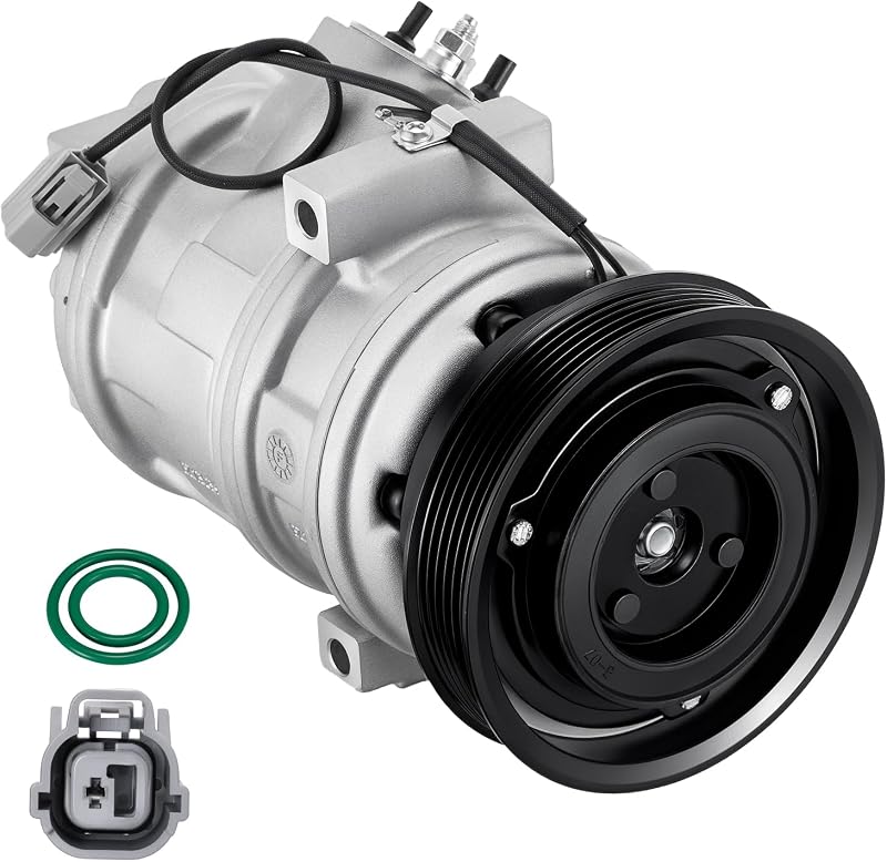 Compressor de ar-condicionado BDFHYK 78383 com embreagem para Acura CL, TL e Honda Accord – 1 unidade
