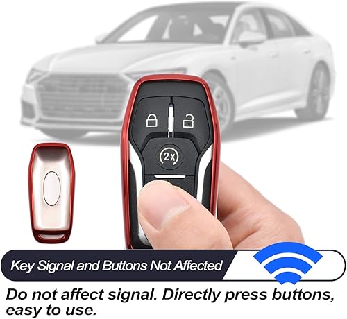 Miniatura 6 de MECHCOS Compatible con Ford Edge Explorer Fusion Mustang Expedition F-150 F-250 F-350 F-450 Super Duty Transit-150 250 350 HD Lincoln MKC MKX MKZ