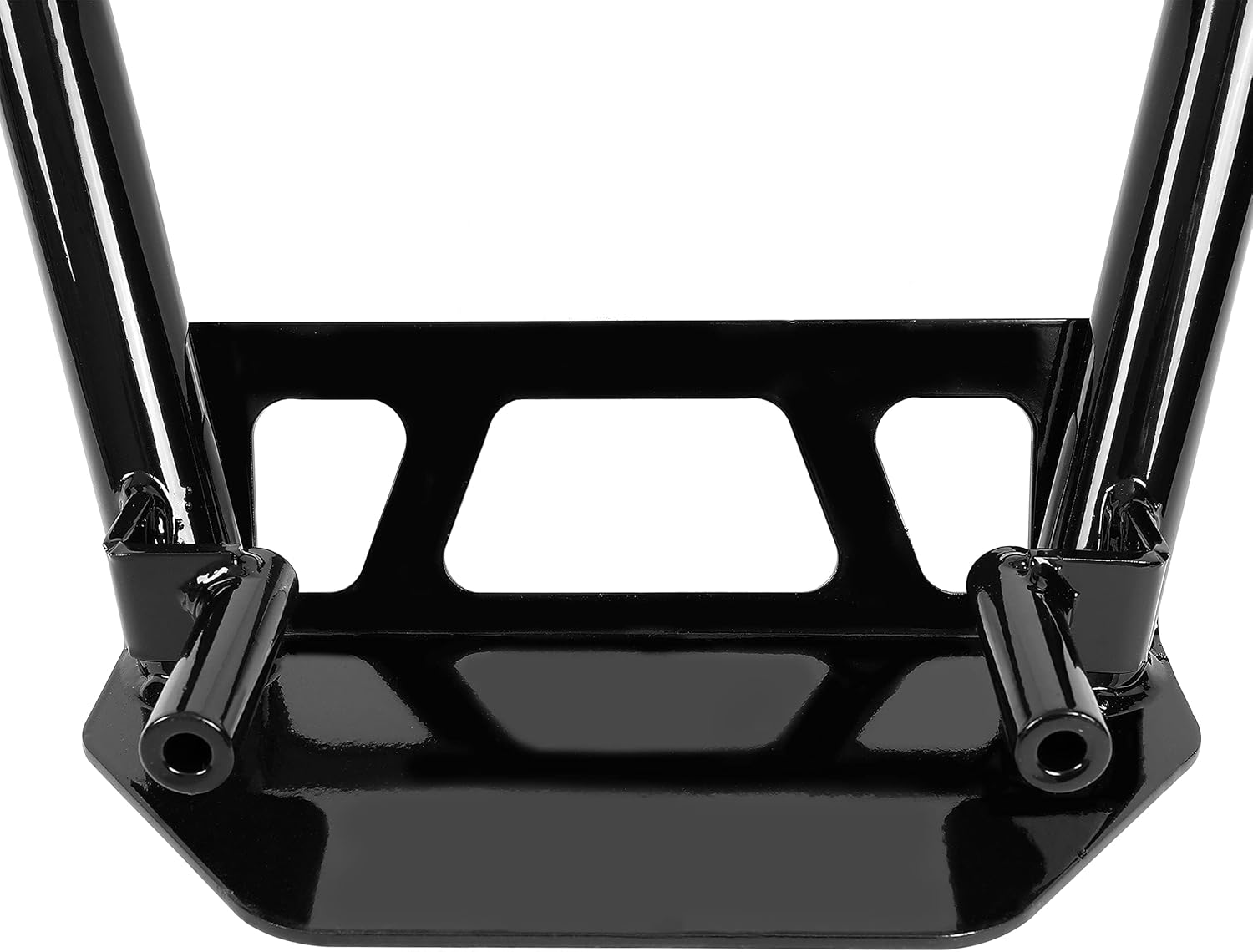 KUAFU Front Bumper Brush Guard Compatible with 2009-2020 Polaris RZR 170 Replacement for 2877813 Powder Coated Black Steel