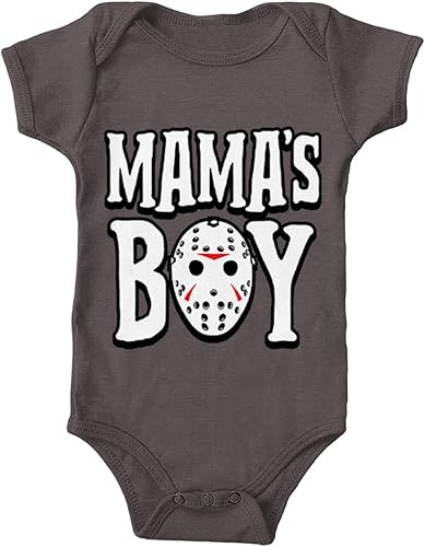 Mama's Boy - Body de Halloween con máscara de hockey Jason