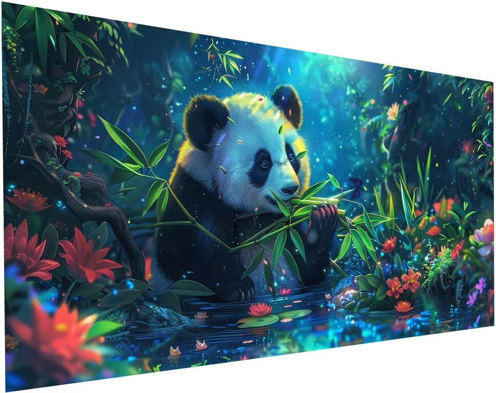 Broderie Diamant kit Complet 40x80 cm Loisir Créatif Strass Point de Croix