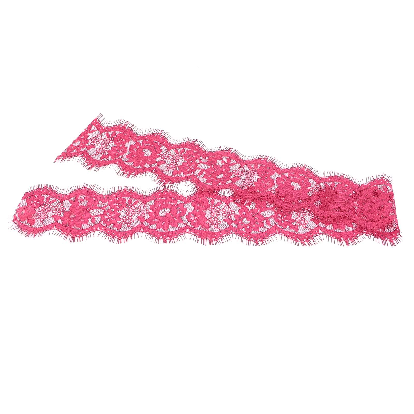 Dentelle à franges violette de 9cm pour matériel de bricolage et mercerie créative 10m