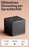 Amazon Fire TV Cube (Neueste Generation) | Streaming-Mediaplayer mit Sprachsteuerung mit Alexa, Wi-Fi 6E, 4K Ultra HD, finde Serien schneller mit Alexa+
