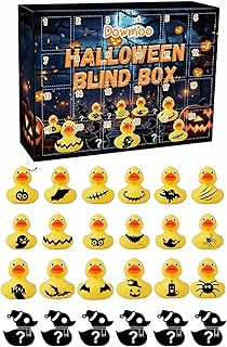Rubber Duck Advent Calendar 2023 Halloween, Duck advent calendar 2023, 2023 Halloween Advent Calendar, Advent Calendar for Boys, Girls, Kids, Halloween Party Favor Gift