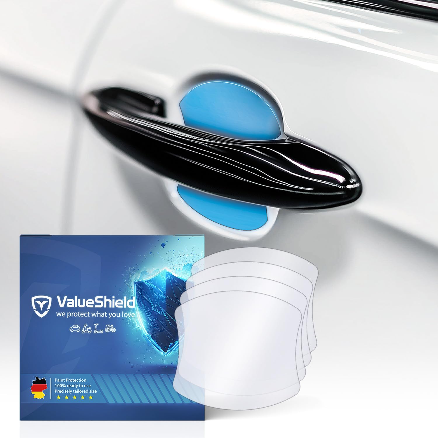 Precyzyjnie dopasowana folia do ochrony klamki do Dacia Bigster 2025-2031 (5-drzwiowy SUV): wysokowydajna folia ochronna lakieru i ochrona przed zarysowaniami dla klamki