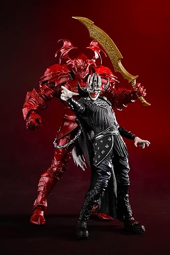 Miniatura 12 de McFarlane Toys - DC Multiverse Batman Who Laughs (Knight Armor) & The Merciless (Multiverso Oscuro) Figura de 7 pulgadas y Mega Figura McFarlane