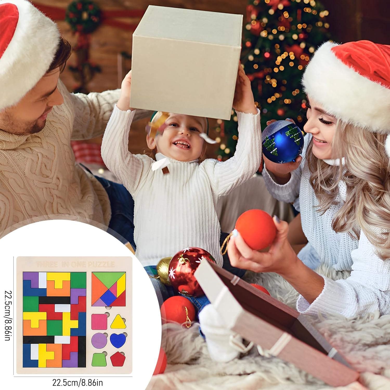 Giochi Bambini 3 4 5 6 Anni, Tangram Bambini Puzzle di legno Giochi Montessori 3 4 5 6 Anni Puzzle Bambini 3 4 5 6 Anni Regalo Bambina 3-6 Anni Giocattoli Bambini 3-6 Anni Gioco Educativo Giochi