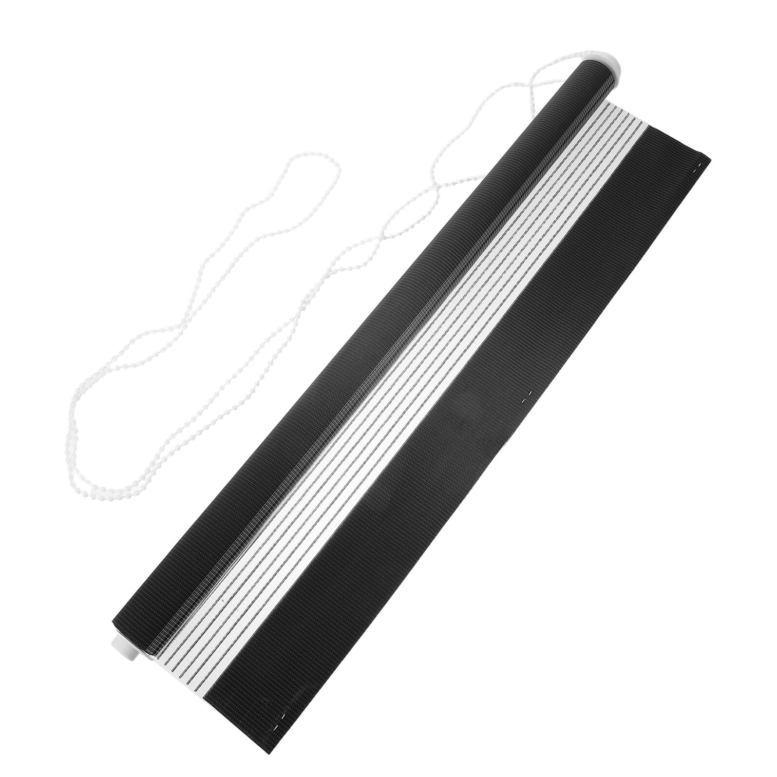 Stores enrouleurs manuels zébrés avec protection UV et lumière