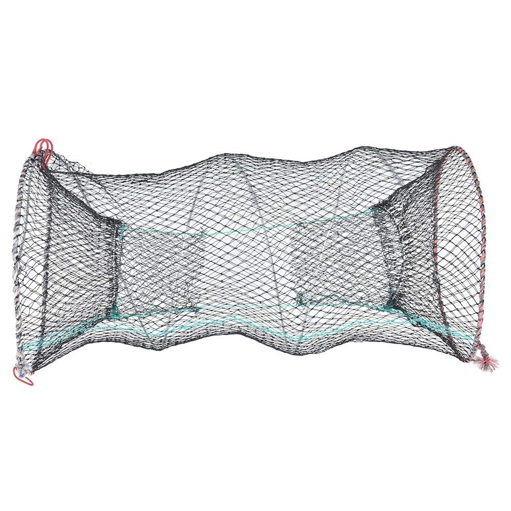Trap Fish Basket, Fishing Keep Net 23.6" X 11.8" Fishing Bait Net Lobster Crawfish Fishing Traps Nets Fishing Bait Trap for Crayfish Crab Fishes