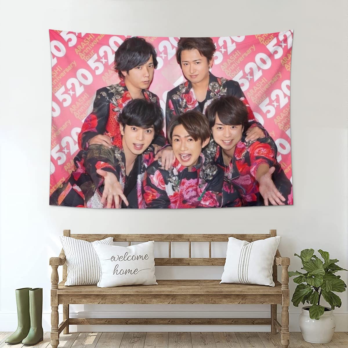 Amazon.co.jp: 嵐 あらし タペストリー 多機能 壁飾り 大判 布 Amazon.co.jp: 嵐 あらし タペストリー 多機能 壁飾り 大判 布