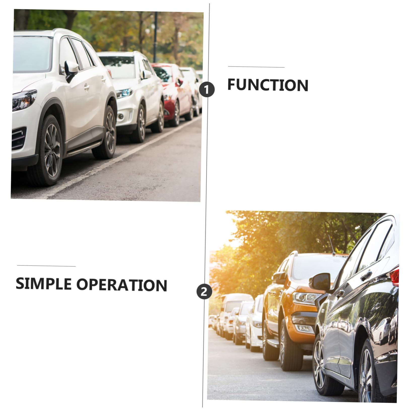 Anneome Disposable Plastic Vehicle Cover Transparent Car Cover for Rain and Dust Protection Fit for Cars and Suvs — view 5