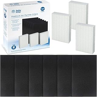 Fette Filter - Premium HEPA Replacement Filters Honeywell Air Purifier HPA300,HPA5300B, HPA5350 with Pre-Filters Replacement HRF-AP1 (3 Hepa Filters & 6 Pre-Filters)