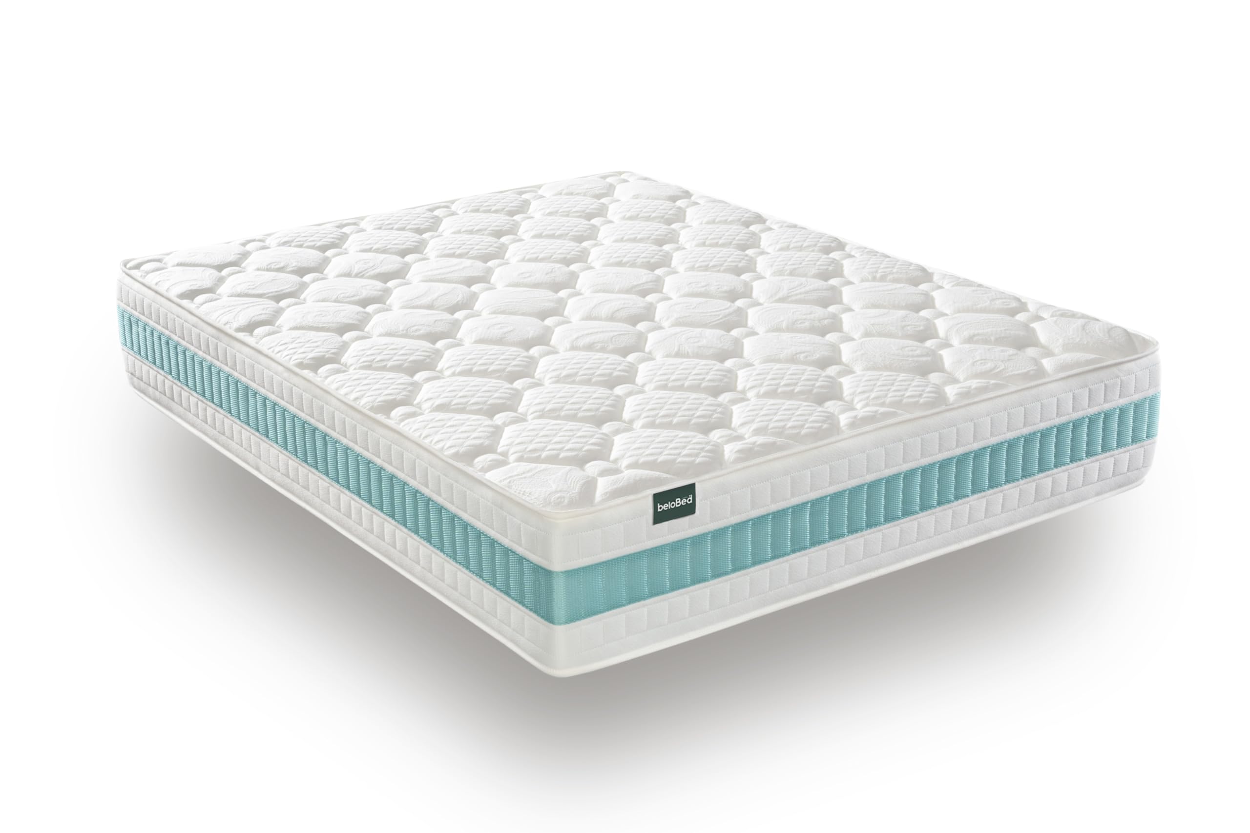 Colchon con Viscolastica 160x200 Alto Confort. Reversible Doble Cara. Cara Invierno/Verano. Firmeza Media. Higiénico y Transpirable. Nucleo de Muelles Ensacados. Livedream Hybrid Altura 30 cm