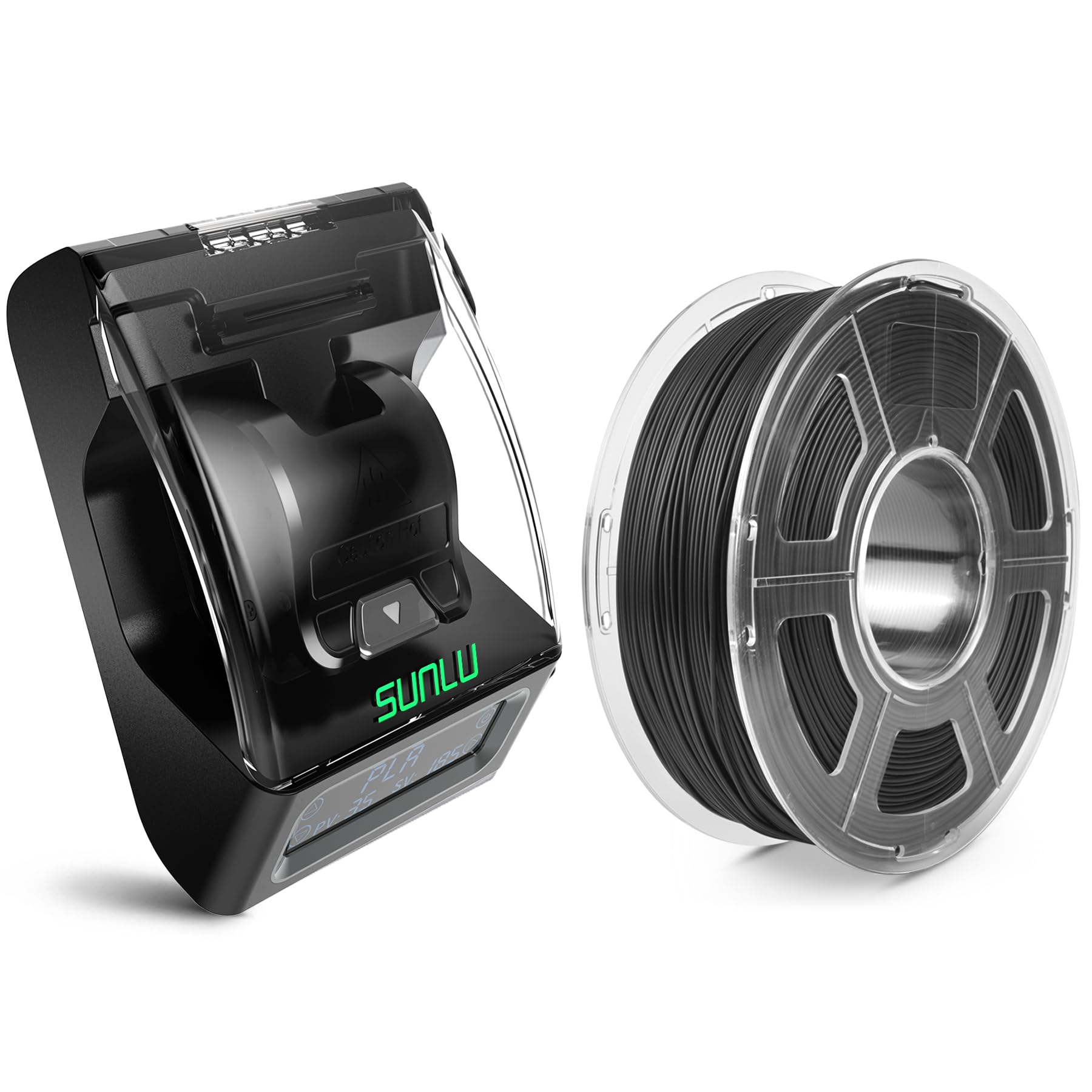 SUNLUOfficial Filament Connector,SUNLU Easy PA Filament Black 1KG