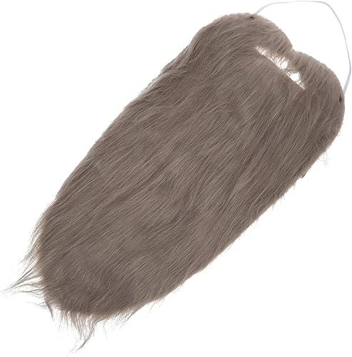 Miniatura 8 de jojofuny 3 piezas de accesorios para disfraz de barba, bigote, barba falsa, bigote, barba, disfraz de barba, disfraz de fiesta de barba, maquillaje