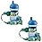 PBnJ Baby SippyPal Sippy Cup Holder Strap Leash Tether (Dinosaur 2-Pack)