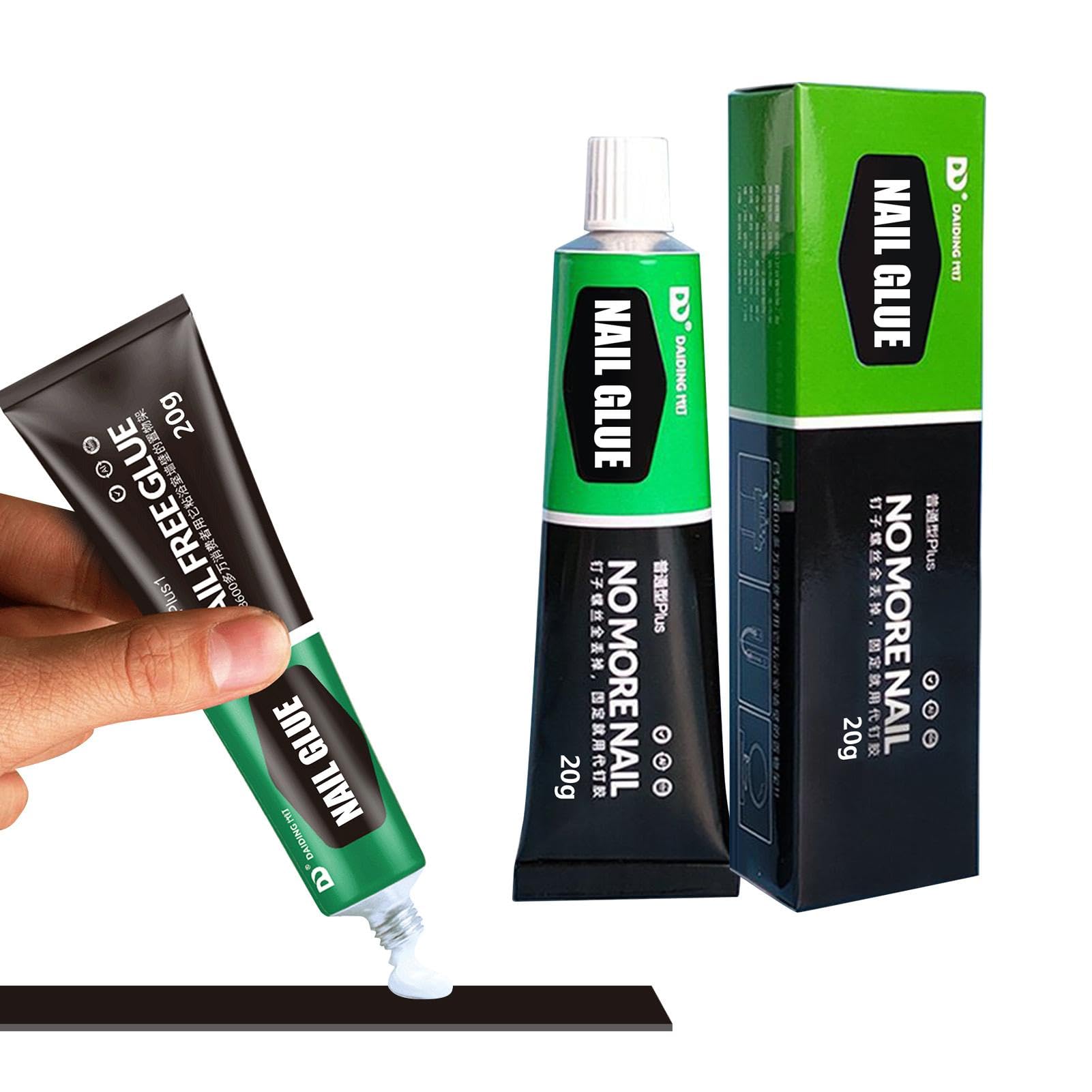 GIFYYM Super Glue Gel, Superpegamento de reparación instantánea | Pegamento extrafuerte multiusos, unión rápida resistente la temperatura para vidrio, joyería, cerámica, madera, artesanía, cuero y r