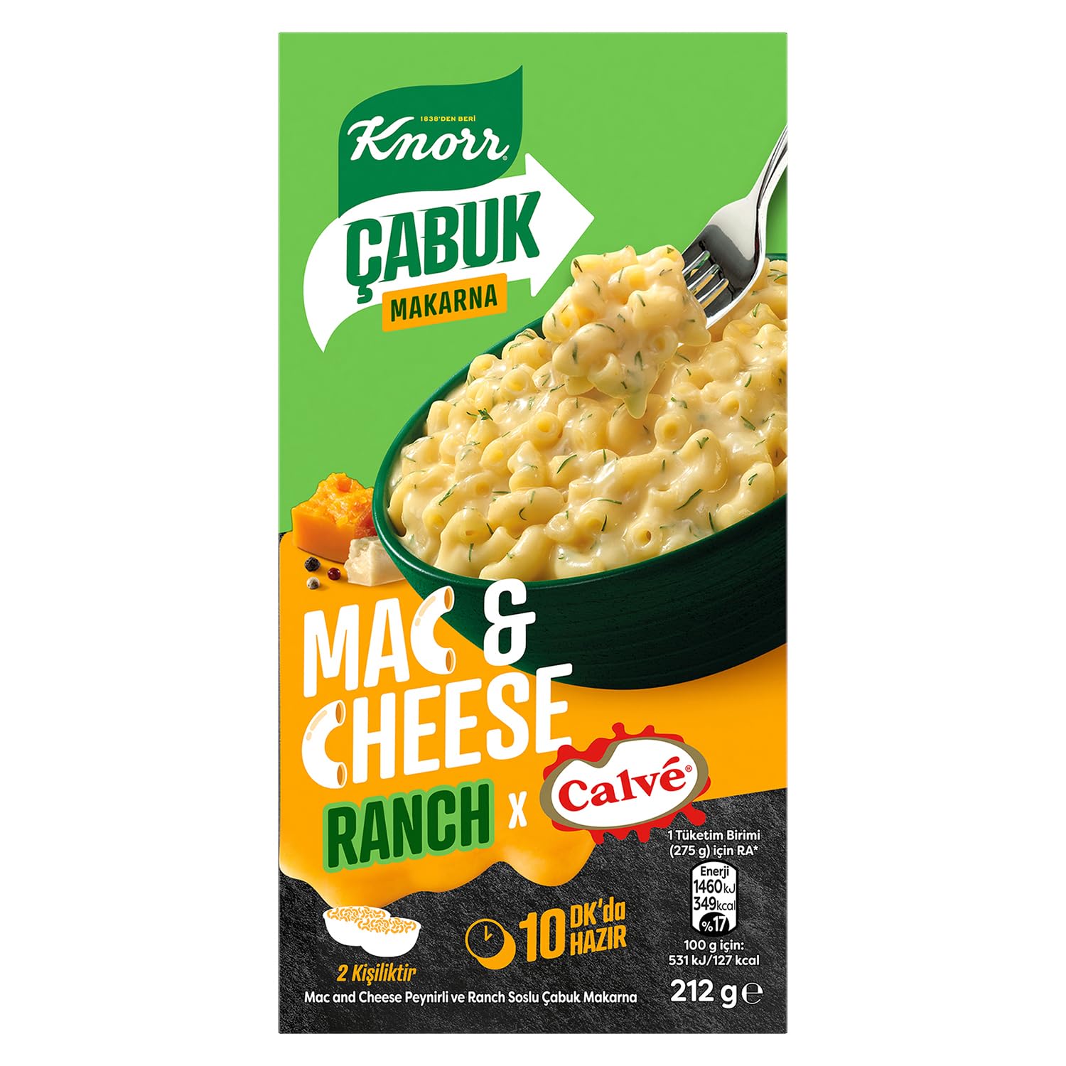Knorr Ranch Mac & Cheese 12x212g