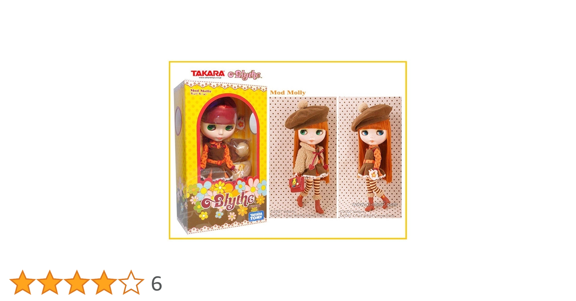 ブライス モッドモーリー 美品 Amazon.co.jp: ブライス Blythe モッドモーリー Mod Molly