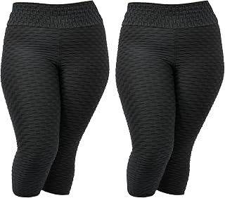 Kit 2 Corsário Bolha Plus Size Suplex Fitness Cós Alto Compressão