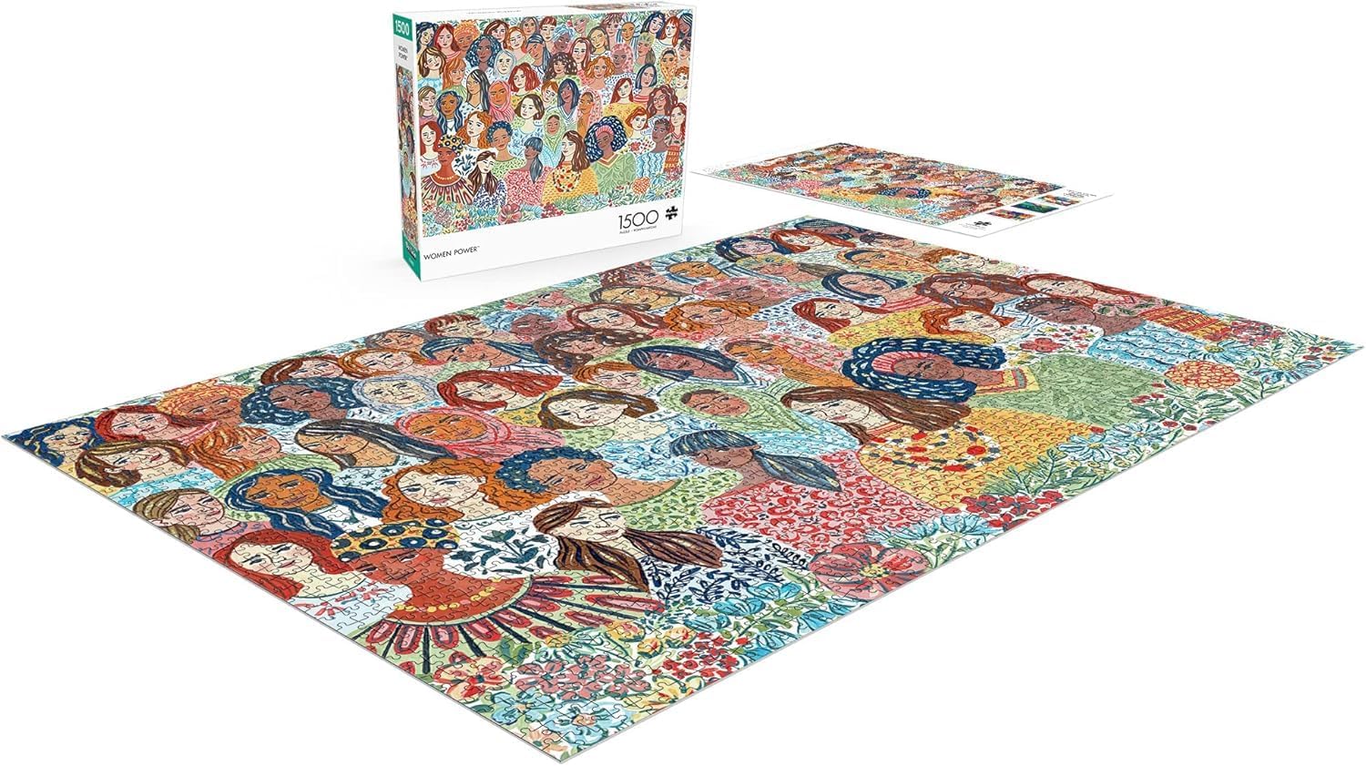 Buffalo Games - Anna Ivanir - Women Power - 1500 Piece Jigsaw Puzzle for Adults -Challenging Puzzle Perfect for Game Nights - Finished Size is 38.50 x 26.50