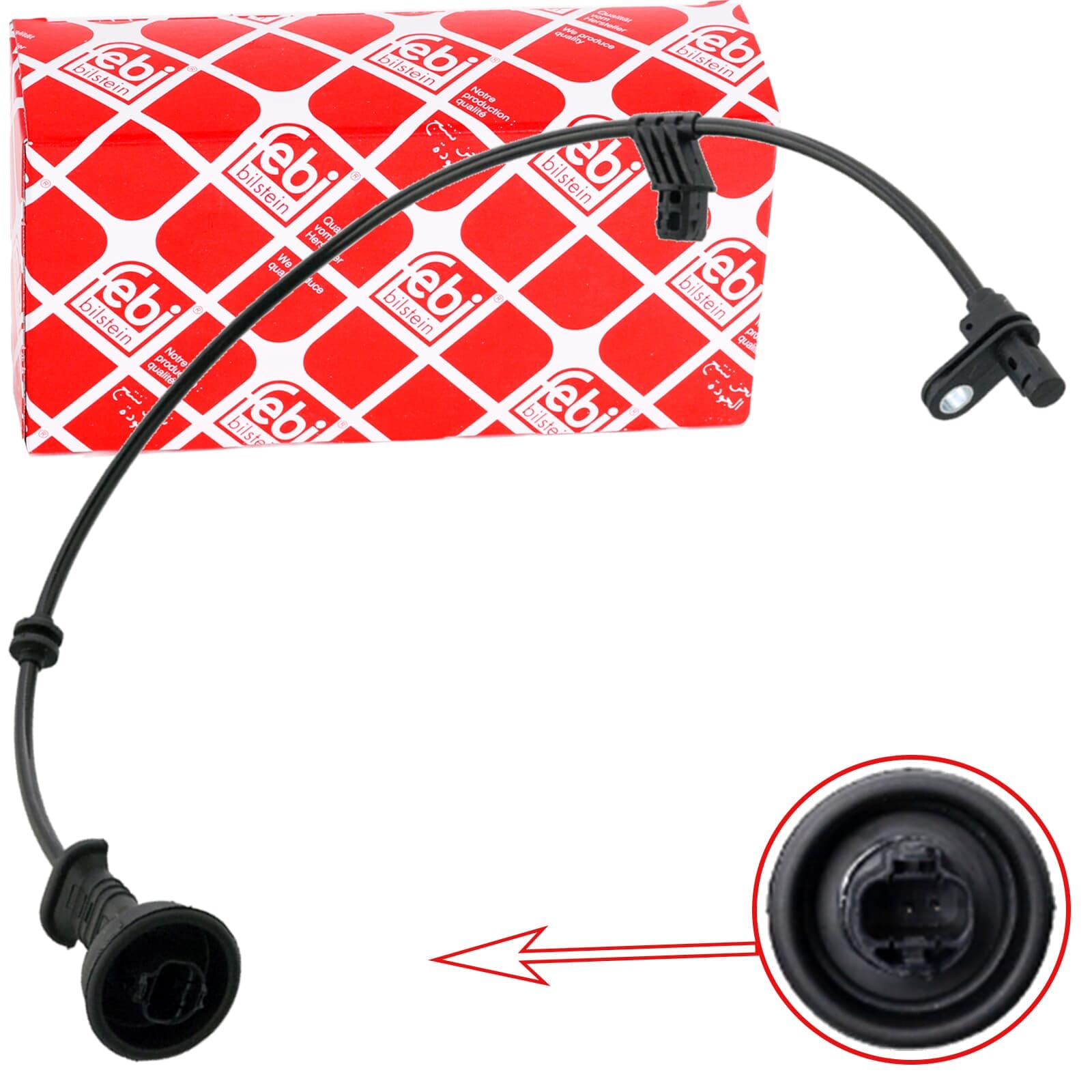 Fits FEBI FE106461 Sensor, wheel speed FE106461 febi Bilstein are a pioneer in