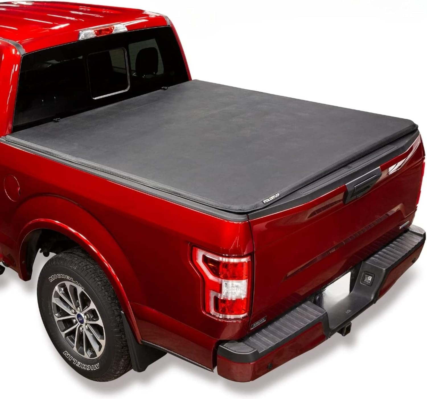 LEER FOLDITUP Soft Folding Tonneau Cover, Fits 2015-2026 Ford F150 with 5'6" Truck Bed