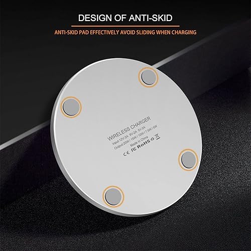 Miniatura 7 de Cargador inalámbrico de 20 W Max Fast Wireless Charging Pad compatible con iPhone 11, 12, 13, 14, 15, 16 ProPro Max, iPhone XsXS MaxXR8 Plus, Air