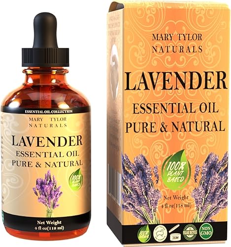 Miniatura 4 de Aceite esencial de lavanda 4 onzas grado terapéutico superior de la marca Mary Tylor Naturals 100  puro y natural perfecto para aromaterapia