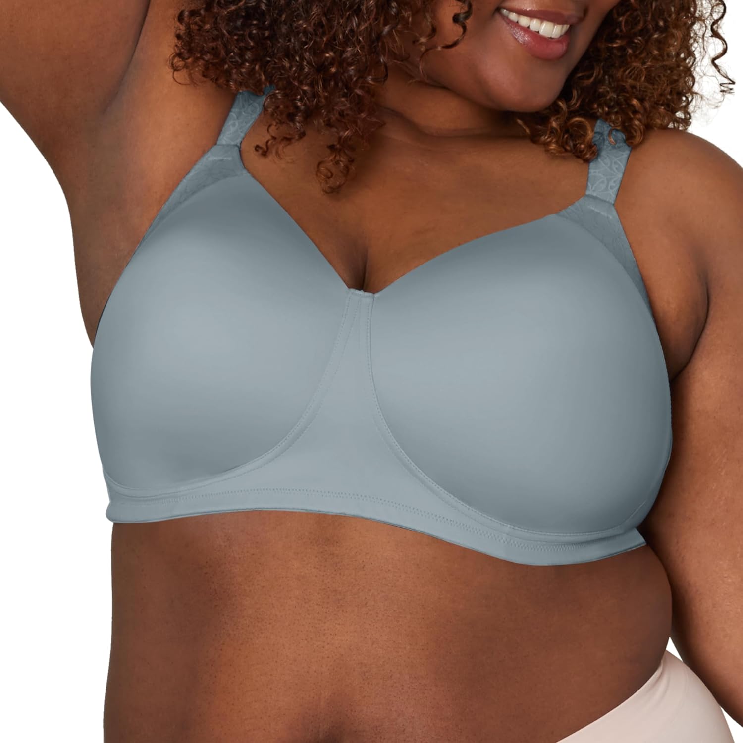 Playtex Womens Secrets Smoothing Wireless Bra 4707, Perfectly Smooth Full-Coverage T-Shirt Bra, Full Figures