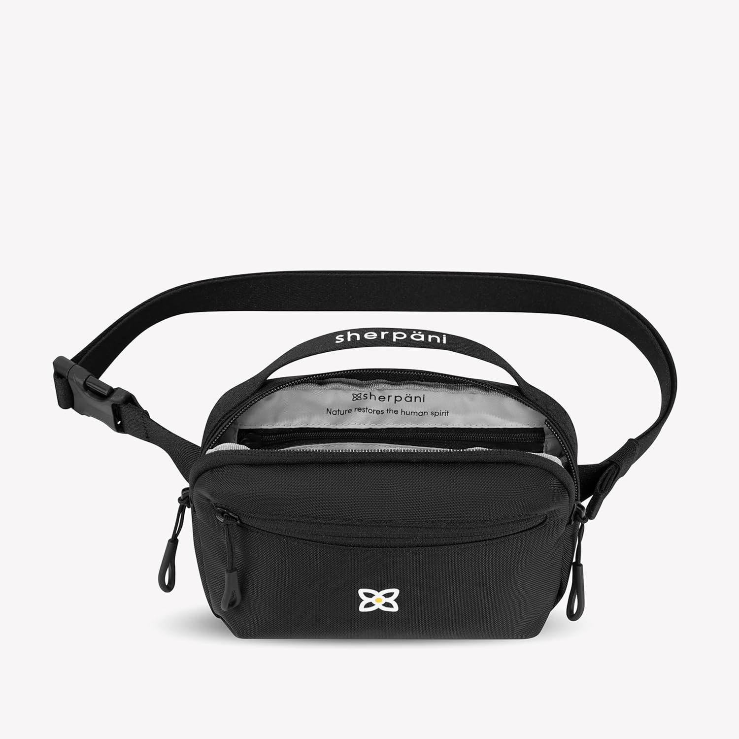 Sherpani Hyk, Small Sling Bag, 1L Belt Bag, Lightweight Travel Fanny Pack, Sling Crossbody Purse with RFID Blocking